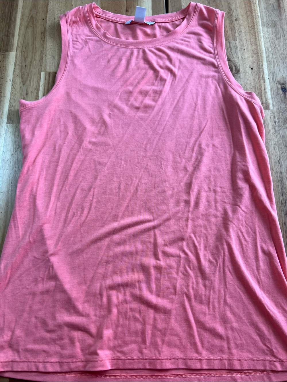 Athleta Women’s Coral Pink Sleeveless Tank Top Medium Athletic Casual